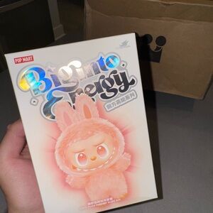 Big Into Energy Vinyl Plush Pendant Blind Box Labubu from POP MART